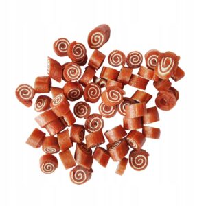 MINI ROLADKI Z JAGNIĘCINY- 500g. -500szt. PRZYSMAK DLA PSA