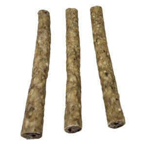 ROLKA ZE SKÓRY WOŁOWEJ ZE ŻWACZEM- L - 1Kg.- 20CM