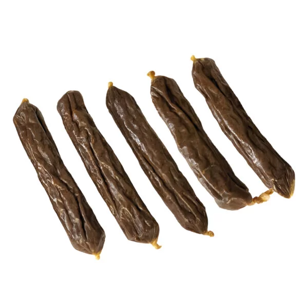 KIEŁBASKI Z KRÓLIKA – 9cm – 100g – ok. 5szt. DLA PSA