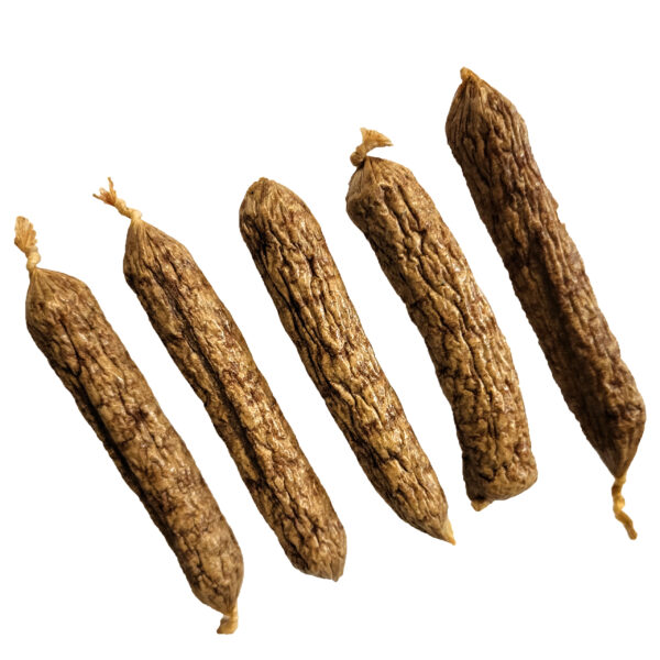 KIEŁBASKI Z DORSZA – 9cm – 250g – ok. 12szt.